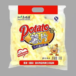 江中马福森 原香薯片45g 膨化食品招商